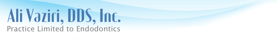 Dr Vaziri DDS, Inc. Practice Limited to Endodontics.